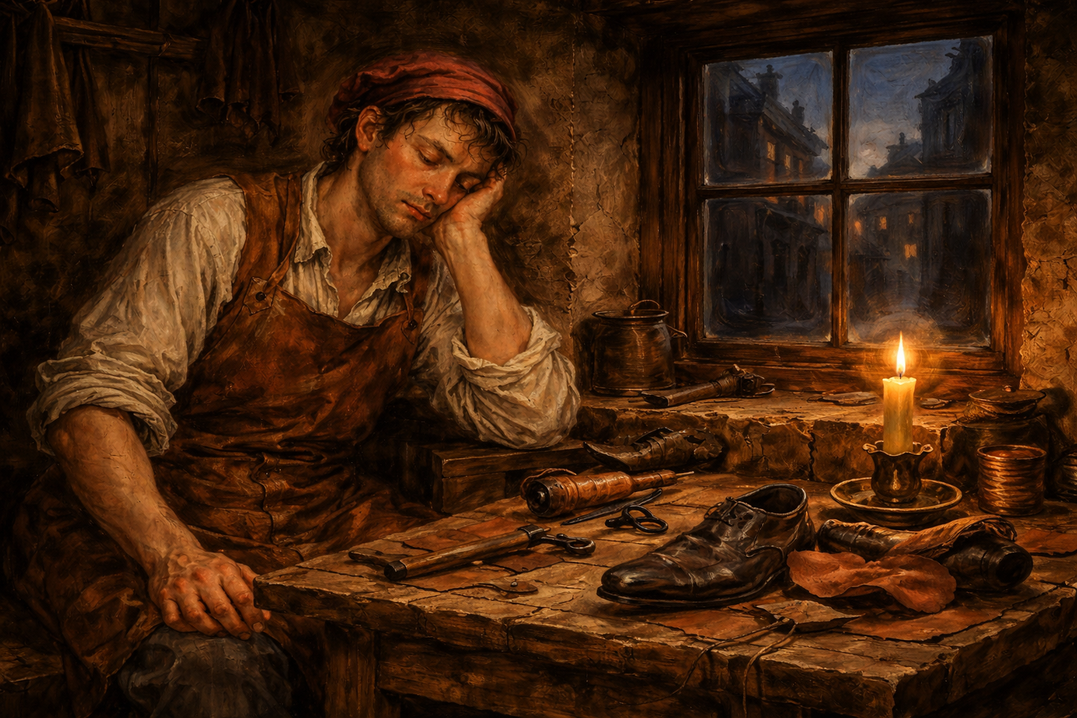 Gilles le cordonnier, Paris 1789