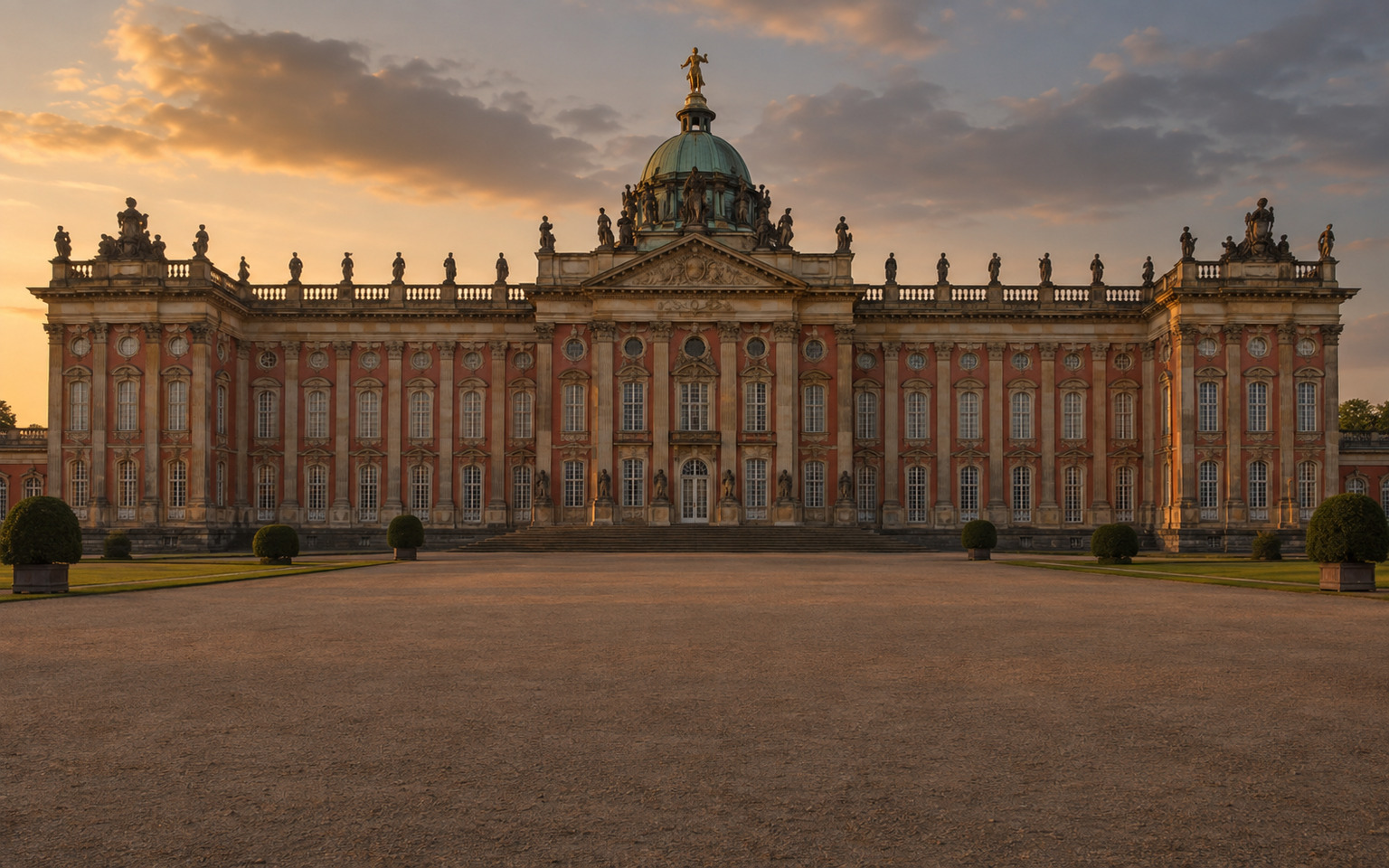 Une main gantée signe un document officiel sur un grand bureau de palais, une carte d'Europe déployée à côté et un aide de camp qui attend en retrait